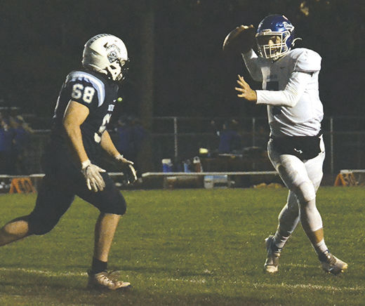 Gallehue gets ready to toss